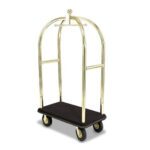 Hotel luggage trolley