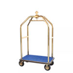 Hotel luggage trolley