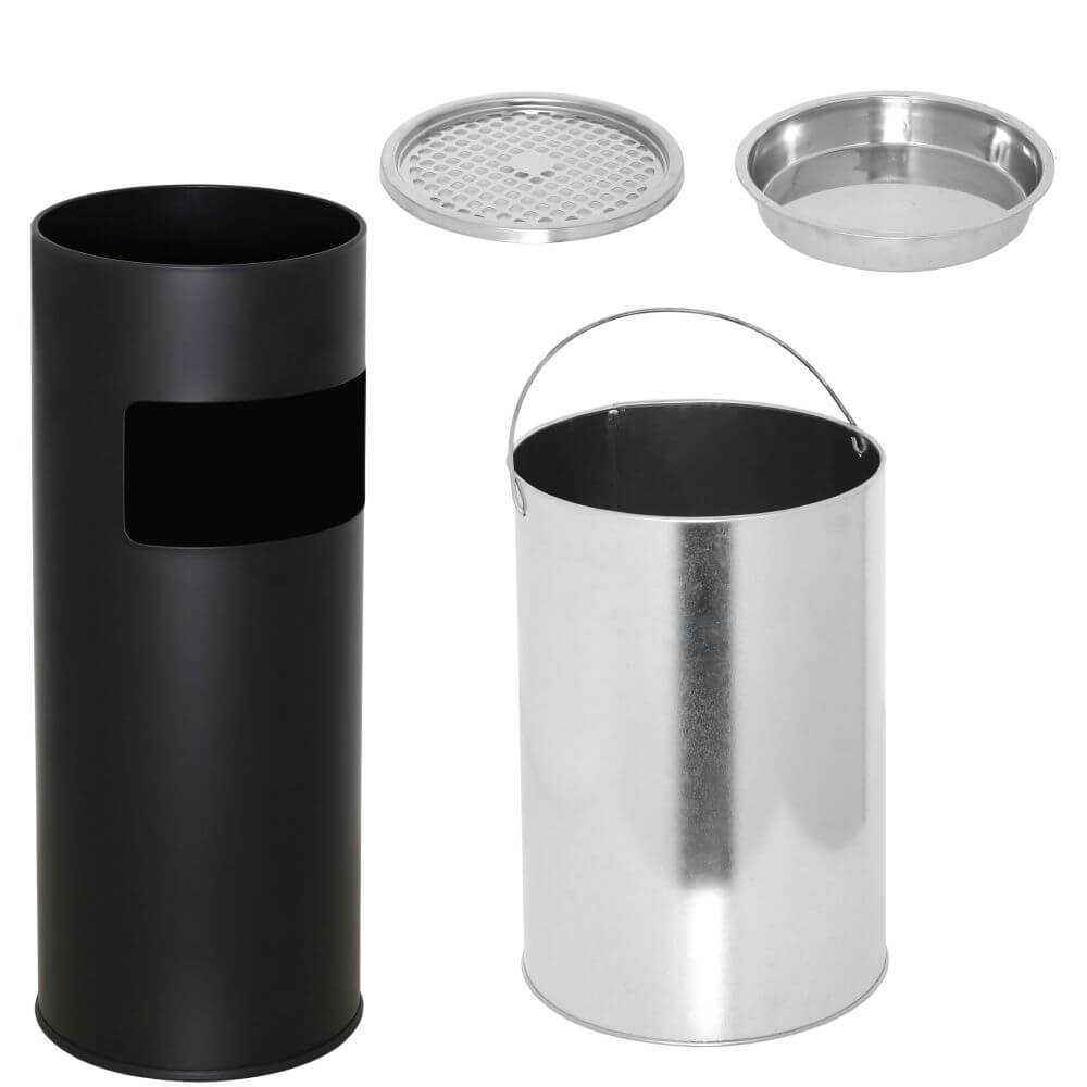 Ashtray-Trash-Can-black-2